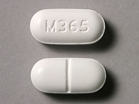 Acetaminophen and hydrocodone bitartrate 325 mg / 5 mg M365