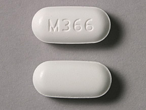 Pill M366 White Oval is Acetaminophen and Hydrocodone Bitartrate