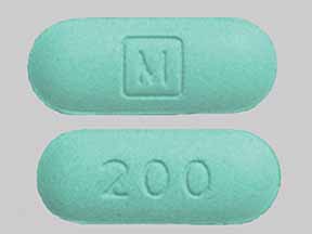 Pill 200 M Green Capsule/Oblong is Morphine Sulfate Extended-Release