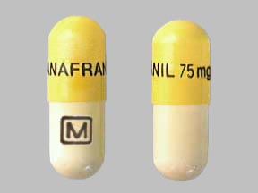 Anafranil 75 mg ANAFRANIL 75 mg M