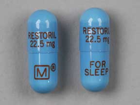 Restoril 22.5 mg RESTORIL 22.5 mg M FOR SLEEP