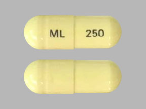 Pill ML 250 is Mefenamic Acid 250 mg