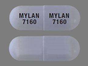 Celecoxib 100 mg MYLAN 7160 MYLAN 7160