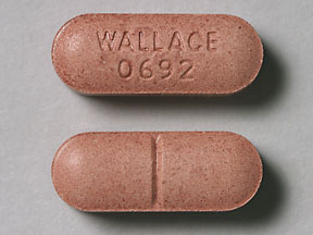 Pill WALLACE 0692 is Tussi-12D 60 mg / 10 mg / 40 mg