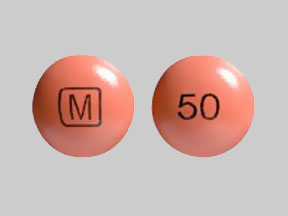 Pill M 50 Orange Round is Tofranil