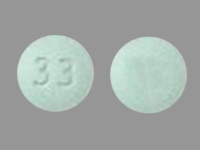 Pill 33 Green Round is Belsomra