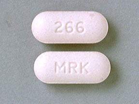 Pill 266 MRK Pink Oval is Maxalt