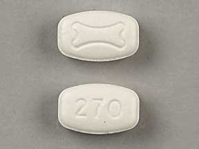 Pill Bone Logo 270 White Rectangle is Fosamax Plus D