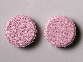 Pill P is Pepcid Complete (Berry) famotidine 10 mg / calcium carbonate 800 mg / magnesium hydroxide 165 mg