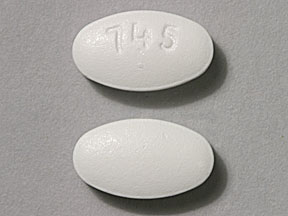 Hydrochlorothiazide and losartan potassium 12.5 mg / 100 mg 745