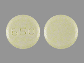 Sinemet 25-100 25 mg / 100 mg 650