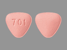 Pill 701 Pink Three-sided is Steglatro