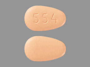 Pill 554 is Steglujan 5 mg / 100 mg