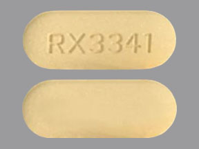 Pill RX3341 is Baxdela 450 mg