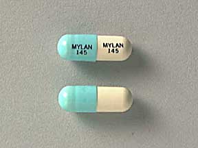 Doxycycline hyclate 50 mg MYLAN 145 MYLAN 145