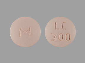 Lithium carbonate extended release 300 mg M LC 300