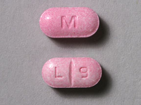 Pill M L 9 Pink Capsule/Oblong is Levothyroxine Sodium