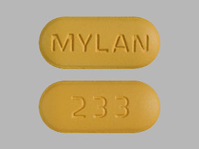 La pilule MYLAN 233 est Efavirenz 600 mg