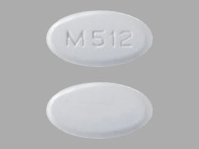 Pill M512 White Oval is Capecitabine