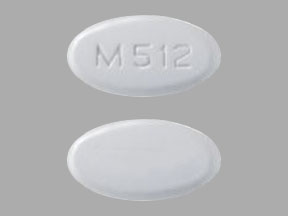 Pill M512 White Oval is Capecitabine