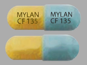 Fenofibric acid delayed-release 135 mg MYLAN CF 135 MYLAN CF 135