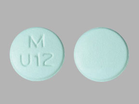 M U12 Pill Green Round 11mm Pill Identifier Drugs Com