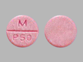 Phenytoin (chewable) 50 mg M P50