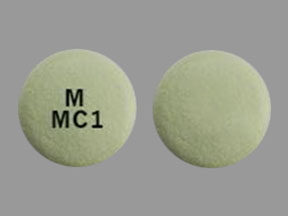 Pill Imprint M MC1 (Mycophenolic Acid Delayed-Release 180 mg)