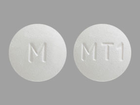 Metoprolol succinate extended-release 25 mg M MT1