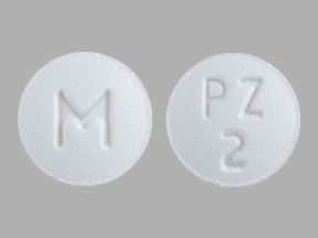 Pill M PZ 2 White Round is Perphenazine