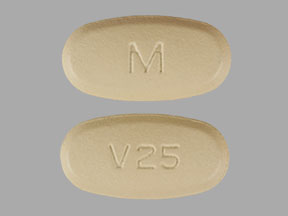 Hydrochlorothiazide and valsartan 25 mg / 320 mg M V25