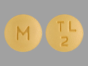 Pill M TL 2 Yellow Round is Tadalafil