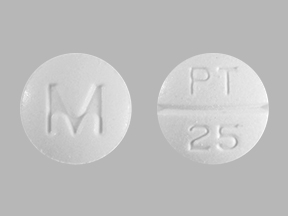 Promethazine hydrochloride 25 mg M PT 25