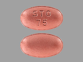 Carbidopa, entacapone and levodopa 18.75 mg / 200 mg / 75 mg STO 75