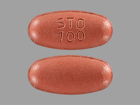 Carbidopa, entacapone and levodopa 25 mg / 200 mg / 100 mg STO 100