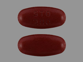 Carbidopa, entacapone and levodopa 50 mg / 200 mg / 200 mg STO 200