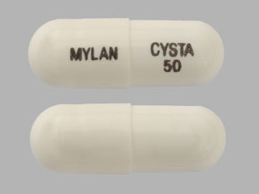 Hap CYSTA 50 MYLAN, Cystagon 50 mg'dır