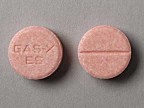 Pille GAS-X ES ist Gas-X Extra Strength (Kautabletten) Cherry Creme Simethicone 125 mg
