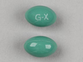 Pill G-X is Gas-X Extra Strength (Softgels) simethicone 125 mg