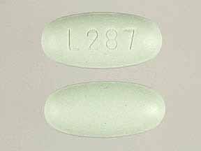 Pill L287 is Comtrex Deep Chest Cold acetaminophen 325 mg / guaifenesin 200 mg