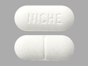 Pill NICHE White Capsule/Oblong is Mag-Tab SR