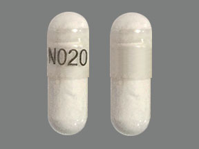 N020 Pill Images White Capsule Shape