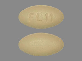 Pill FL11 Yellow Oval is Metronidazole