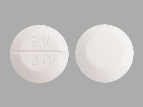 Pill EK 20 is Effer-K 20 mEq