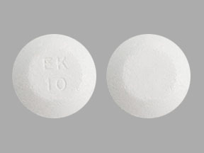 Pill EK 10 is Effer-K 10 mEq