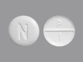 Pill P 1 N White Round is Pindolol