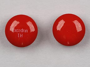 Pill Excedrin TH Red Round is Excedrin Tension Headache