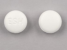 Pill ESH White Round is Excedrin Sinus Headache
