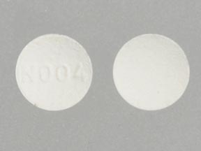 Pill N004 White Round is Hydroxyzine Hydrochloride