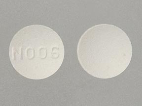 Pill N006 White Round is Hydroxyzine Hydrochloride
